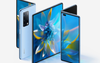 Ovouwbare smartphone Huawei Mate X2